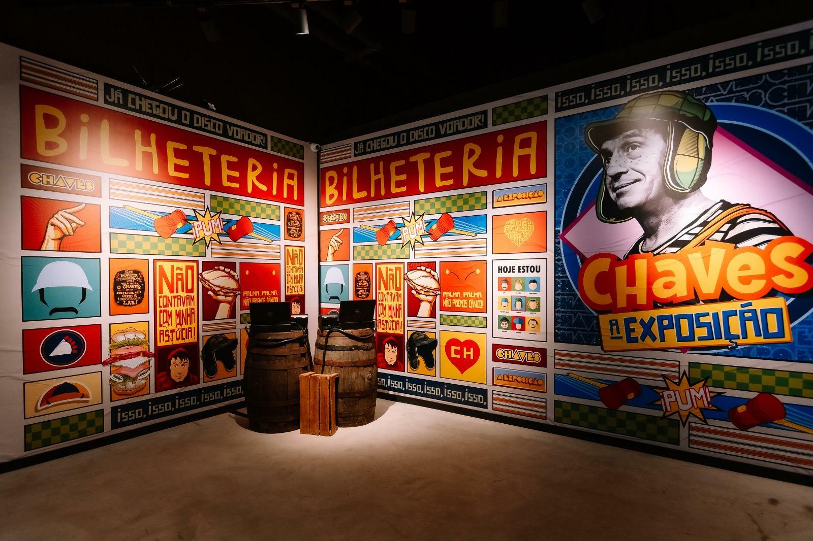 Exposição de Chaves tem entrada gratuita para crianças de até 12 anos